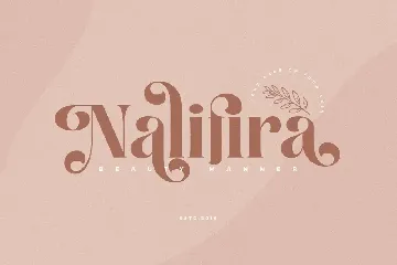 Malfin - Love Luxury Cursive Serif font