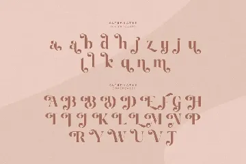 Malfin - Love Luxury Cursive Serif font