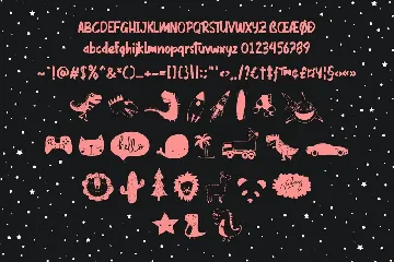 Owen Zoey Kids Characters Font Duo