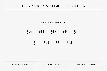 Rastology - Modern Stylish font