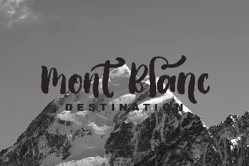 The Brown Monte | Vintage Font