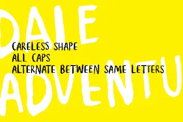 Dale Adventure - Exploration Font