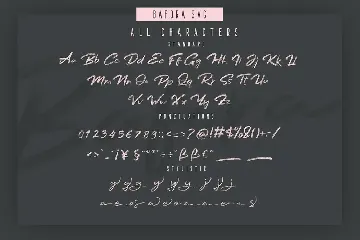 Bafora - SVG Font