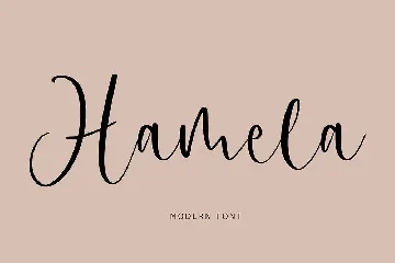 Hamela Modern Font