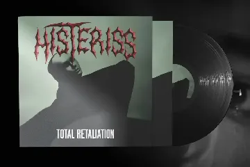 Histeriss - Metal Font