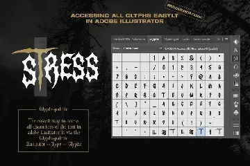 Histeriss - Metal Font