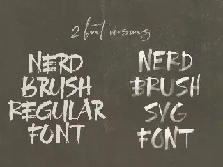 NerdBrush SVG Font