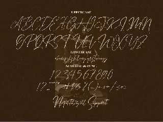 Handover Signature Font