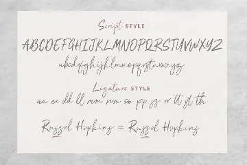 Wallgain Cassual Handwritten Font