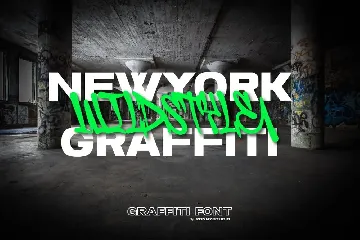 Hesorder - Urban Graffiti Font