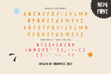 Ohsom Cut - Cartoon Font