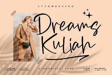 Dreams Kuliah Handwritten Font