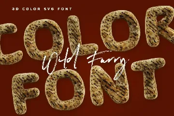 Wild Furry - Color SVG Font