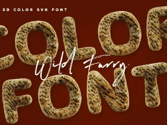 Wild Furry - Color SVG Font