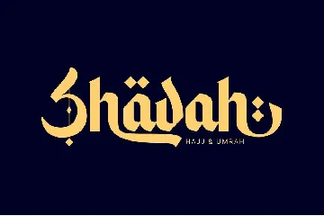 Berkah Raya - Arabic Font