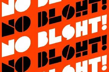 BLOKEE - Modern Blockletter Font