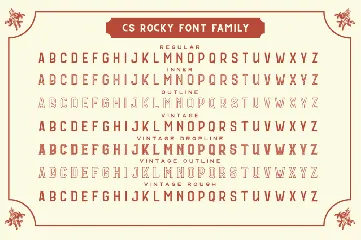 CS Rocky Font