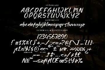 Getsrek Display Handbrush Font