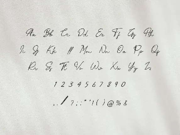 Qardenia Signature Font