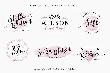 Storyline Font & Watercolour Pack