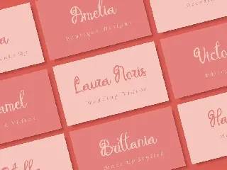 Melodina Script font