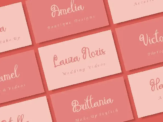 Melodina Script font