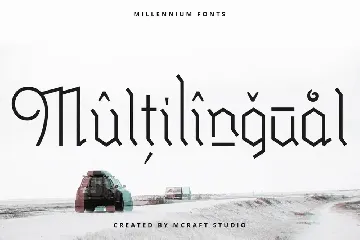 Millennium font