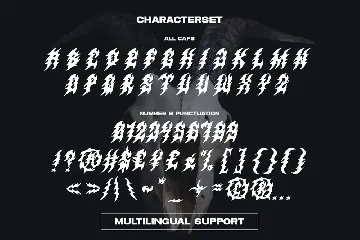 Dissident - Death Metal Font