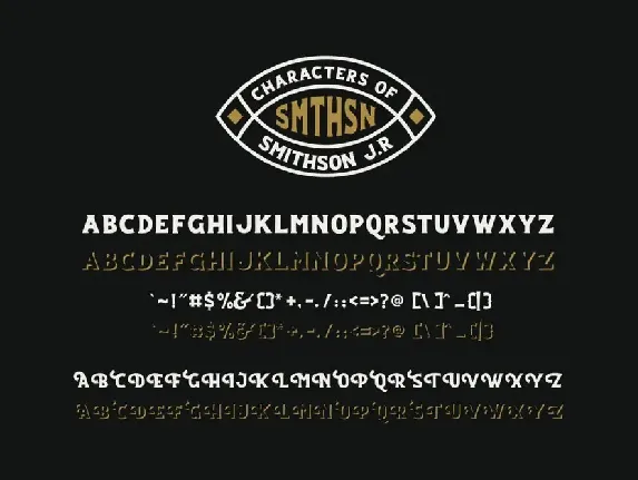 Smithsonian Font