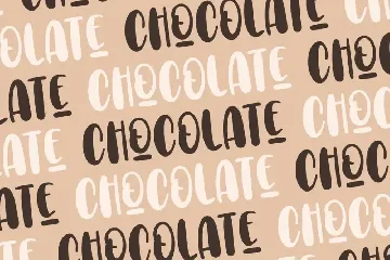 Choco Letter font