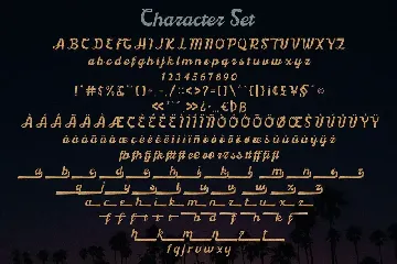 Boardley Script - Layered Font