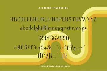 Streching Strokes - Classic Style font