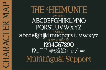 The Helmunte Serif Font