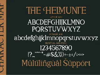 The Helmunte Serif Font