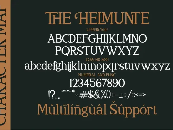 The Helmunte Serif Font