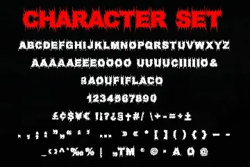 NightCrow - Deathmetal Font