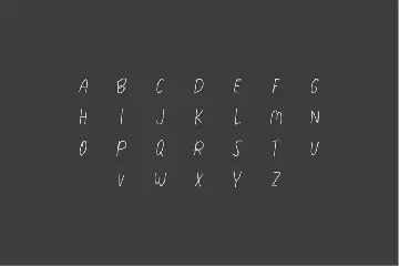 Jreadings font