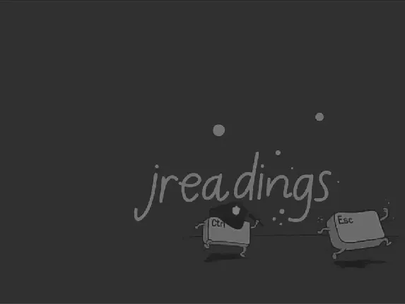 Jreadings font