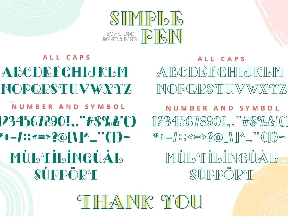 Simple Pen font