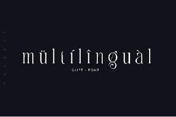 glift font