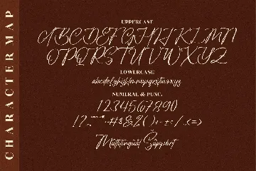 Amorillan Orgendam Signature Font