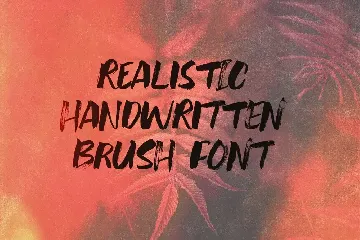 Broken Bold Brush Font