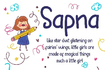 Sapna Display Font