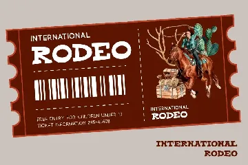 Western Cowboy - Gaming font