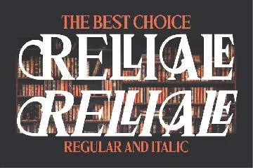 Relliale Serif Font