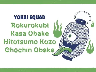 Yokai Haunts Font