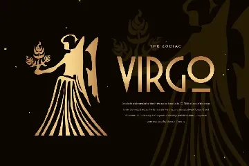 Growing - Luxury Modern Art Deco Font