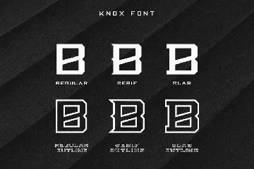 Knox font