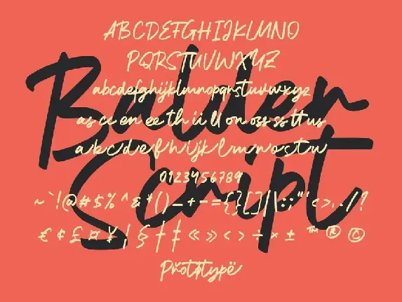 Balder Script Font