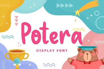 Potera Display Font